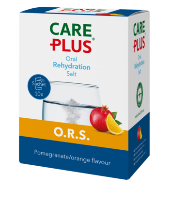 Care Plus O.R.S. - Granaatappel / Sinaasappel - 10 stuks