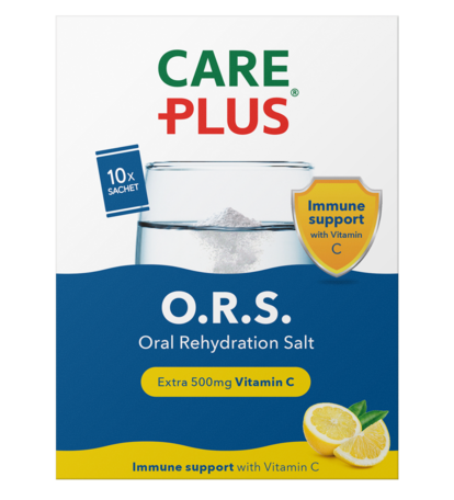 Care Plus O.R.S. - Vitamine C Immuun Support - Citroensmaak - 10 stuks